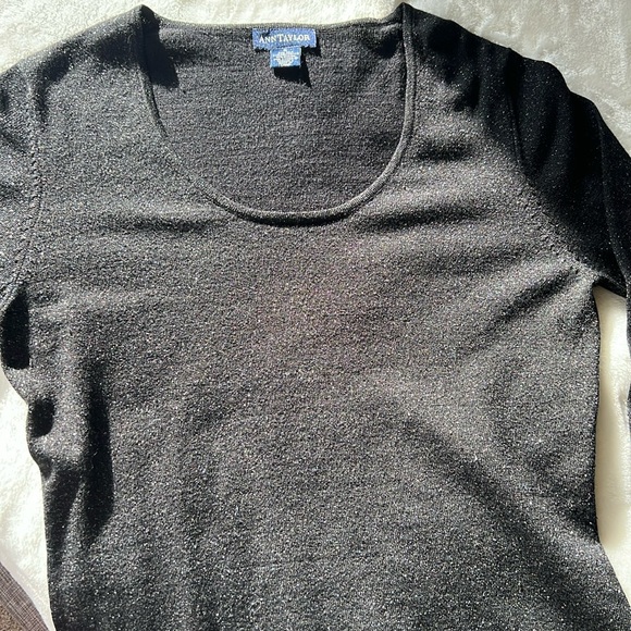 Ann Taylor dressy sparkle top - Picture 1 of 3